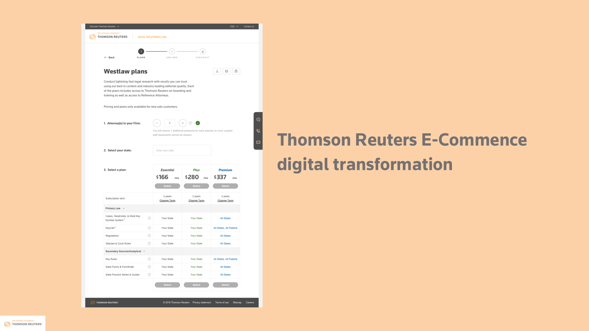 Thomson Reuters digital transformation