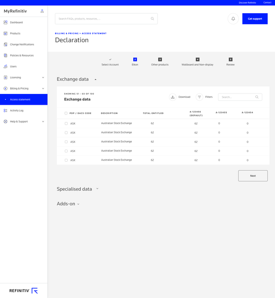 Design exploration 1 with progress bar