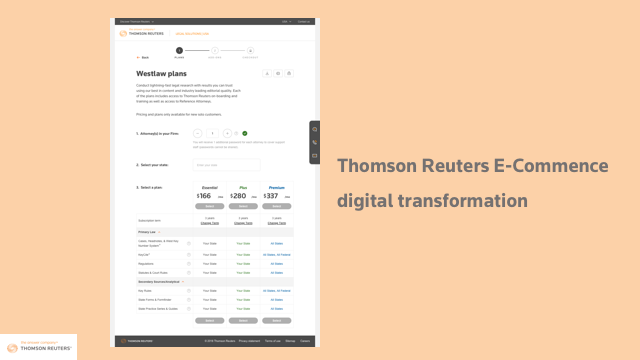 Thomson Reuters digital transformation